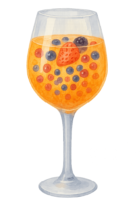Lillet Spritz Illustration