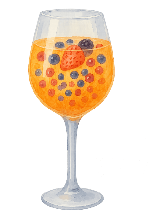 Lillet Spritz Illustration