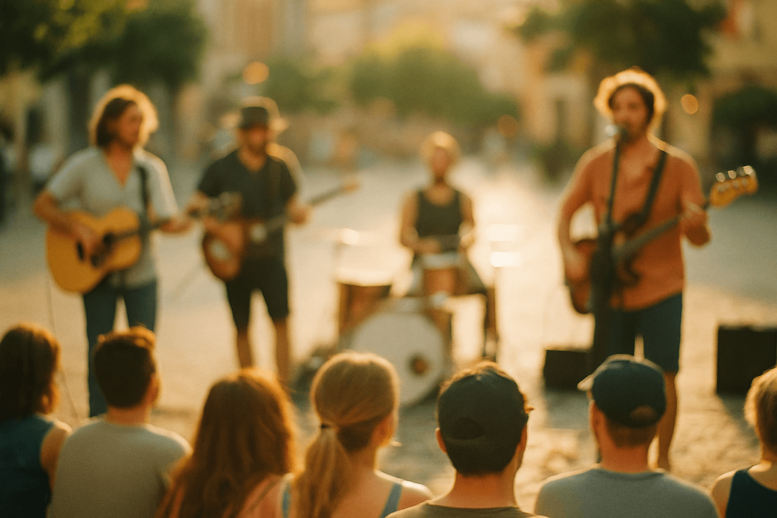 Events mit Band live auf dem Max Rieple Platz